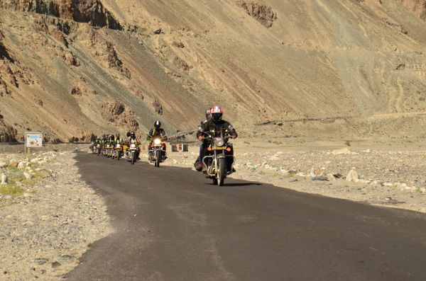 Priyanka In Ladakh On Her First Solo Bike Trip With Thrillophilia!